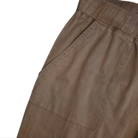 Buffalo David Bitton Women's Soft Tencel Pull-On Pant Royal Brown NWT Size XL - Picture 2 of 6